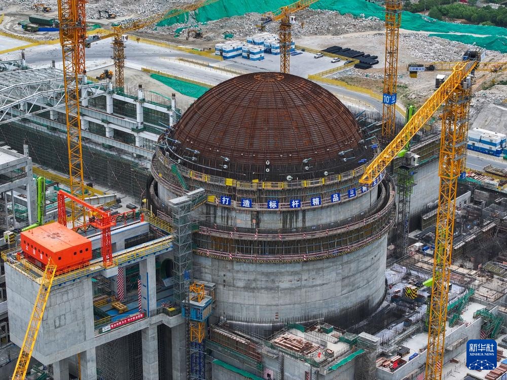 田灣核電基地7、8號機(jī)組工程建設(shè)穩(wěn)步推進(jìn)，助力能源結(jié)構(gòu)優(yōu)化